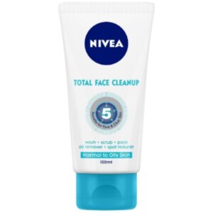 Nivea Total Face Cleanup Face Wash 100ml