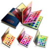 Beauty Glazed Color Shades 72 Colors 3 in 1 Part Eyeshadow Book Palette