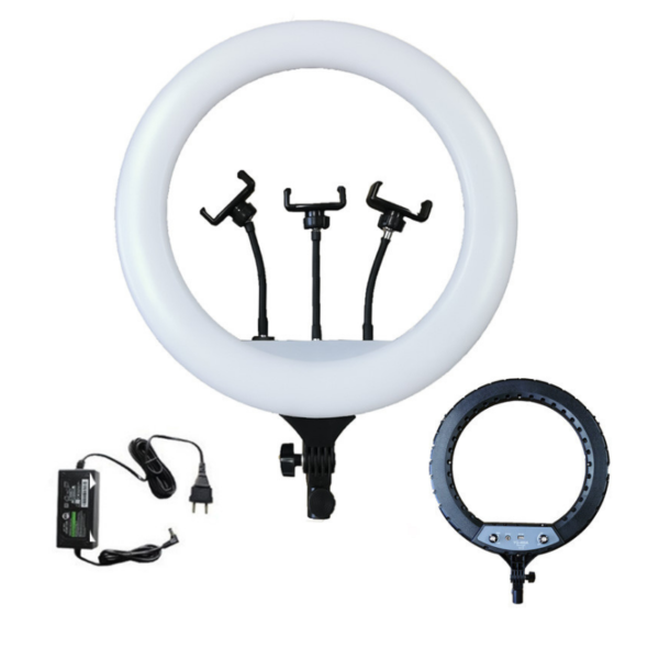 LED Ring Fill Light 46cm (18-Inch) for Photography, Makeup, YouTube, Video Shooting, Selfie