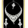 Pal Exclusive Jewellery Set Of White Stone
