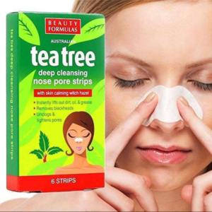Tea tree deep cleansing nose pore strips