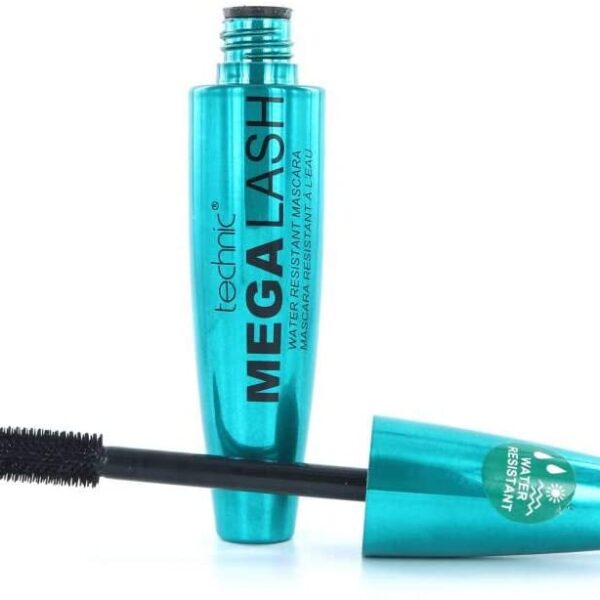 Technic Mega Lash Water Resistant Mascara Black - 12ml