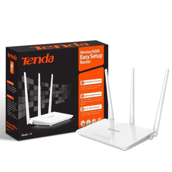 Tenda F3 300 Mbps Wireless N300 WIFI Router