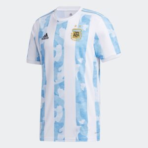 Argentina Home Football Kit Jersey Copa America 202122