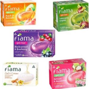 Fiama Soap Gel bar Celebration Pack (Buy 4 Get 1 Free)