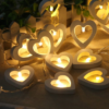 Heart Shaped LED Fairy Lights