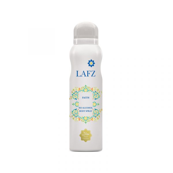 LAFZ Body Spray -Faith 100gm (Halal Certified-Alcohol Free)