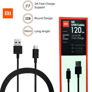 Mi Micro USB 2A Fast Charge Data Cable 120 cm