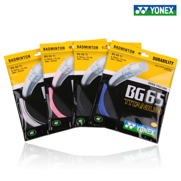 Original Yonex BG-65 Ti (Titanium) Badminton String