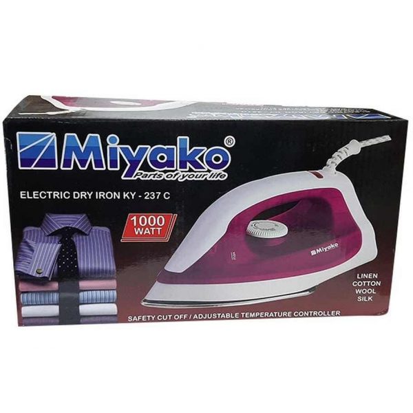 Miyako Dry Electric Iron - Ky 237C